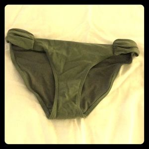 Green bikini bottom
